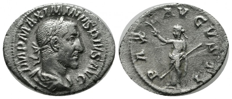 Maximinus I AD.235-238. AR Denarius (21mm, 2.01g). Rome. ca.March AD 235 - Janua...