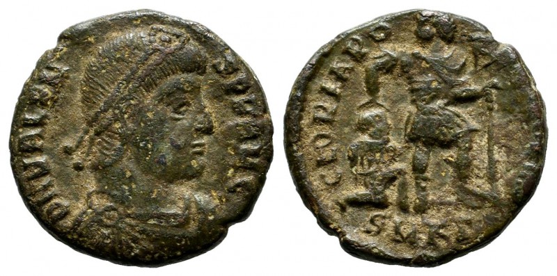 Valens, AD.364-378. Æ Centenionalis (16mm, 2.60g). Cyzicus mint, 3rd.officina. D...