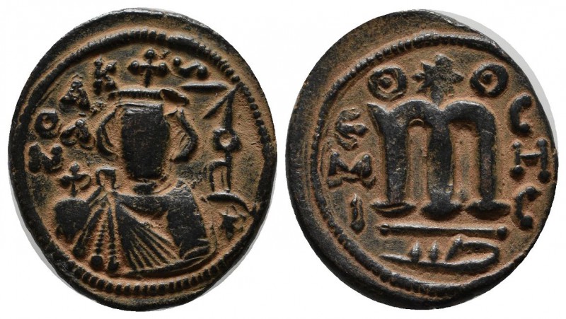 Umayyads. Undated, ca.661-697 AD. Æ Fals (21mm, 4.33g). Hims (Emesa) mint. Type ...