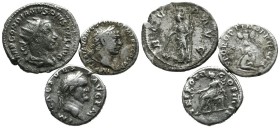 Lot of 3 Roman Denarius. / Sold As Seen, No Return!