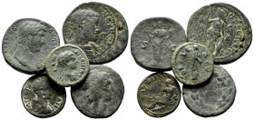 Lot of 5 Roman Provincial Coins. / Sold As Seen, No Return!