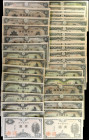 JAPAN. Lot of (37). Bank of Japan. Mixed Denominations, Mixed Banks. P-Various. Fine to Extremely Fine.

A grouping of 36 notes which consists prima...