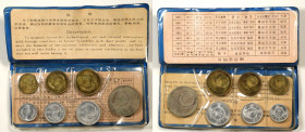 (t) CHINA. Mint Set (7 Pieces), 1980. Shanghai Mint. Average Grade: UNCIRCULATED.

Comprised of seven regular issue coins (Fen to Yuan; KM-1, 2, 3, ...