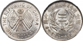 (t) CHINA. Hunan. Dollar, Year 11 (1922). Changsha Mint. NGC MS-65.

L&M-867; K-763; KM-Y-404; WS-0930; Chang-CH146. The "Hunan Provincial Constitut...