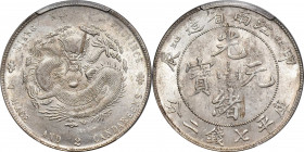 (t) CHINA. Kiangnan. 7 Mace 2 Candareens (Dollar), CD (1904)-HAH TH. Nanking Mint. Kuang-hsu (Guangxu). PCGS MS-63.

L&M-256; K-102; KM-Y-145a.16; W...
