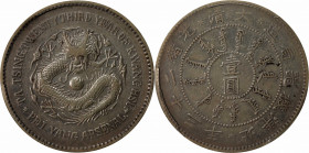 CHINA. Chihli (Pei Yang). 7 Mace 2 Candareens (Dollar), Year 23 (1897). Tientsin (East Arsenal) Mint. Kuang-hsu (Guangxu). PCGS Genuine--Cleaning, EF ...