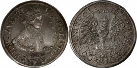 AUSTRIA. 2 Talers, 1626. Hall Mint. Archduke Leopold V. PCGS AU-53.

Dav-3336; KM-609.2. Issued for Leopold, the Archduke of Austria and one of the ...