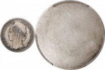 FRENCH INDO-CHINA. Silvered-Bronze Uniface Piastre Essai Set (2 Pieces), 1931. Paris Mint. Both are PCGS SPECIMEN-62.

Issued to Charles Regismanset...