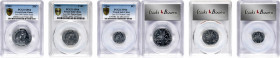 FRENCH INDO-CHINA. Trio of Piefort Essais (Patterns) (3 Pieces), 1945 & 1946. Paris Mint. All PCGS SPECIMEN-64 Certified.

Mintage: 104 (for each pi...