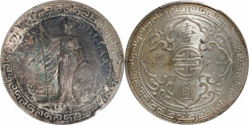 GREAT BRITAIN. Trade Dollar, 1898-B. Bombay Mint. PCGS MS-63.

KM-T5; Mars-BTD1; Prid-6. An interesting early date in the series, this choice specim...