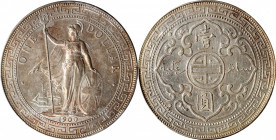 GREAT BRITAIN. Trade Dollar, 1900/890-B. Bombay Mint. PCGS Genuine--Cleaned, AU Details.

KM-T5; Mars-BTD1; Prid-9 var. (regular date). 900/890 over...