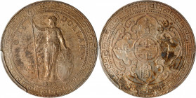 GREAT BRITAIN. Trade Dollar, 1900/890-B. Bombay Mint. Victoria. PCGS Genuine--Cleaned, AU Details.

KM-T5; Mars-BTD1; Prid-9 var. (regular date). Ov...