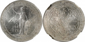 GREAT BRITAIN. Trade Dollar, 1901-C. Calcutta Mint. NGC MS-61.

KM-T5; Mars-BTD1; Prid-12. Argent brilliance and subtle gray hues dominate on this M...