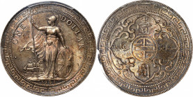 GREAT BRITAIN. Trade Dollar, 1903/2-B. Bombay Mint. PCGS MS-63.

KM-T5; Mars-BTD1; Prid-15 var. (regular date). Overdate variety. Quite enchantingly...