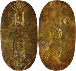 JAPAN. Koban, (1837-58). Tempo Era. PCGS Genuine--Repaired, EF Details.

Fr-15; KM-C-22b; JNDA-09-21; JC-03-22. Weight: 11.10 gms. Stamps: kyu/naga....