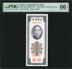 (t) CHINA--REPUBLIC. Central Bank of China. 5000 Customs Gold Units, 1948. P-359. PMG Gem Uncirculated 66 EPQ.

(S/M#C301-64). Printed by ABNC.

E...