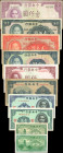 CHINA--REPUBLIC. Lot of (10). Central Bank of China. Mixed Denominations, 1940-42. P-Various. Fine to About Uncirculated.

Personal inspection of th...