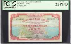 HONG KONG. Mercantile Bank Limited. 100 Dollars, 1973. P-244e. PCGS Currency Very Fine 25 PPQ.

Dated 1.11.1973.

Estimate: USD 250-350