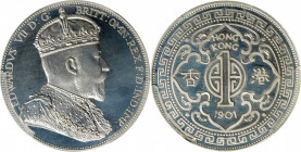 (t) HONG KONG. Silver Fantasy Dollar, "1901". PCGS PROOF-67 Cameo.

KMX-3.

Estimate: USD 100-200