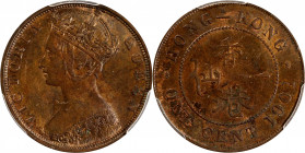 HONG KONG. Cent, 1901-H. Heaton Mint. Victoria. PCGS MS-63 Brown.

KM-4.3; Prid-178; Mars-C3.

Estimate: USD 100-200