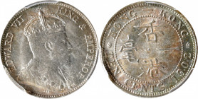 HONG KONG. 10 Cents, 1902. London Mint. Edward VII. PCGS MS-64.

KM-13; Prid-99; Mars-C19.

Estimate: USD 60-100