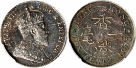 HONG KONG. 10 Cents, 1905. London Mint. Edward VII. PCGS Genuine--Scratch, AU Details.

KM-13; Prid-102; Mars-C19.

Estimate: USD 60-100