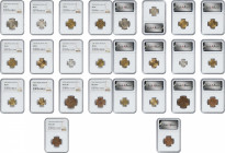 HONG KONG. Group of Minors (13 Pieces), 1898-1978. All NGC Certified. Grade Range: NGC MS-61 to NGC MS-65.

A nice selection of mixed minors spannin...