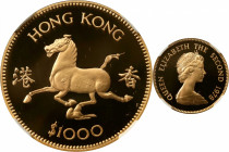(t) HONG KONG. 1000 Dollars, 1978. Lunar Series, Year of the Horse. Elizabeth II. NGC PROOF-69 Ultra Cameo.

KM-44; Fr-4.

Estimate: USD 800-1200