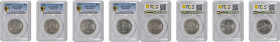 (t) HONG KONG. Group of Dollars (20 Pieces), 1970-74. All PCGS MS-64 Certified.

Six dated 1970-H (KM-31.1), and the rest (KM-35) are dated 1972-H (...