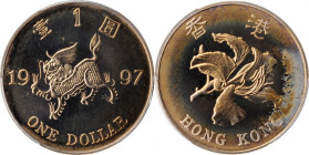 (t) HONG KONG. Group of S.A.R. Dollars (20 Pieces), 1997. All PCGS PROOF-65 Deep Cameo Gold Shield Certified.

KM-75.

Estimate: USD 300-500