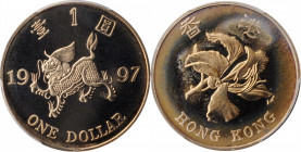 (t) HONG KONG. Group of S.A.R. Dollars (20 Pieces), 1997. All PCGS PROOF-64 Deep Cameo Gold Shield Certified.

KM-75.

Estimate: USD 300-500