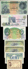 EGYPT. Lot of (7). Mixed Banks. Mixed Denominations, Mixed Dates. P-Various. Fine to About Uncirculated.

Included in this lot are P-21d in Fine whi...