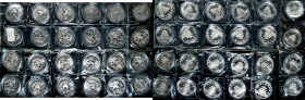 (t) CHINA. Group of 10 Yuan (30 Pieces), 1989. Panda Series. Average Grade: UNCIRCULATED.

KM-A221; PAN-110A. Sold in original mint packaging. 

E...
