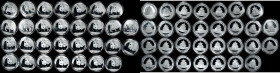 (t) CHINA. Group of 10 Yuan (30 Pieces), 2011. Panda Series. Average Grade: GEM PROOF.

KM-1931; PAN-524A.

Estimate: USD 600-900