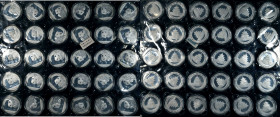 (t) CHINA. Group of 10 Yuan (30 Pieces), 2011. Panda Series. Average Grade: GEM PROOF.

KM-1931; PAN-524A. Sold in original mint packaging.

Estim...