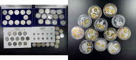 CHINA. Group of Silver Medals (60 Pieces), ND. UNCIRCULATED.

Total AGW: 96.59 oz. Close inspection is suggested. SOLD AS IS/NO RETURNS. 

Estimat...