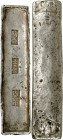ANNAM. Silver 10 Lang Bar, ND (1820-41). Minh Mang. VERY FINE.

cf.KM-207; cf.Sch-173. Weight: 382 gms.

Estimate: USD 200-300