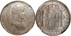 BOLIVIA. 8 Reales, 1809-PTS PJ. Potosi Mint. Ferdinand VII. NGC AU-58.

KM-84; Cal-1374.

Estimate: USD 150-300