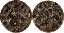 BOLIVIA. 8 Reales, 1825-PTS JL. Potosi Mint. Ferdinand VII. PCGS Genuine--Chopmark, Fine Details.

KM-84; FC-60; El-72.

Estimate: USD 60-100