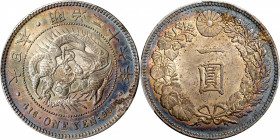 JAPAN. Yen, Year 26 (1893). Osaka Mint. Mutsuhito (Meiji). PCGS Genuine--Environmental Damage, Unc Details.

KM-Y-A25.3; JNDA-01-10A; JC-09-10-2. 
...
