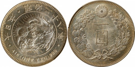 JAPAN. Yen, Year 28 (1895). Osaka Mint. Mutsuhito (Meiji). PCGS Genuine--Tooled, Unc Details.

KM-Y-A25.3; JNDA-01-10a; JC-09-10-2.

Estimate: USD...