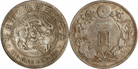 JAPAN. Yen, Year 37 (1904). Osaka Mint. Mutsuhito (Meiji). PCGS Genuine--Cleaned, AU Details.

KM-Y-A25.3; JNDA-01-10A; JC-09-10-2. 

Estimate: US...