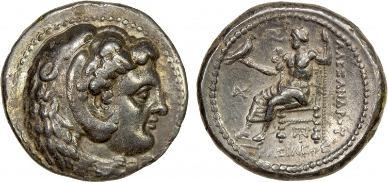 MACEDONIAN KINGDOM: Alexander III 'the Great', 336-323 BC, AR tetradrachm (15.20...