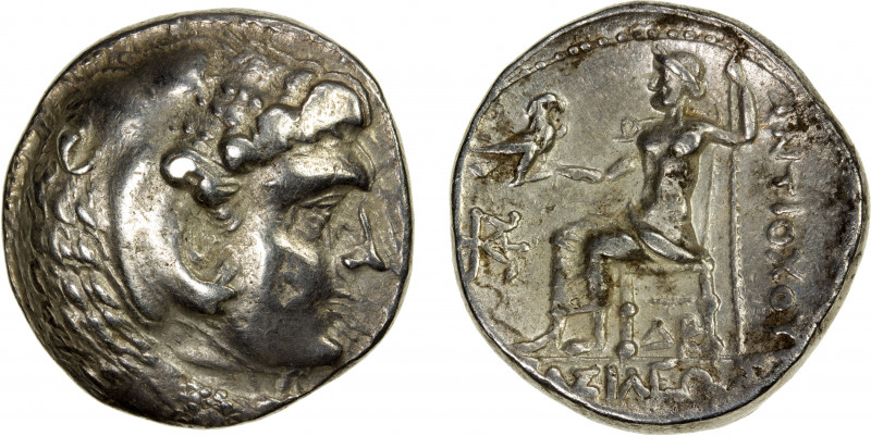 SELEUKID KINGDOM: Antiochos III 'the Great', 222-187 BC, AR tetradrachm (16.91g)...