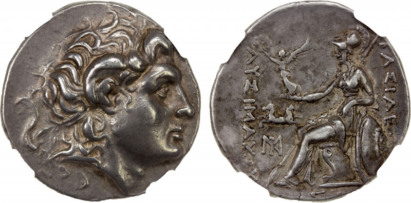 THRACIAN KINGDOM: Lysimachos, 305-281 BC, AR tetradrachm (16.87g), Perinthos, ca...