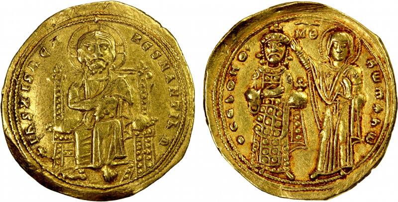 BYZANTINE EMPIRE: Romanus III Argyrus, 1028-1034, AV histamenon nomisma (4.41g),...