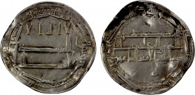 ABBASID: al-Rashid, 786-809, AR dirham (2.82g), Dimashq, AH189, A-219.10a, Lowick-602, citing the heir al-Ma'mun as mimma amara bihi al-amir al-ma'mun...