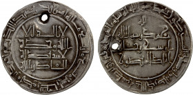 QARAKHANID: Ahmad b. Mansur, 1008-1009, AR donative dirham (3.69g), Bukhara, AH409, A-3316B, Zeno-167101, Kochnev, citing Ahmad b. Mansur before the m...