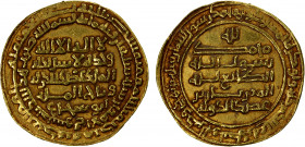 BUWAYHID: 'Adud al-Dawla, as independent ruler, 978-983, AV dinar (4.75g), Suq al-Ahwaz, AH370, A-1551, full strike, VF-EF.
Estimate: $300-400