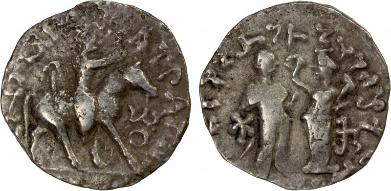 INDO-SCYTHIAN: Zeionises, late 1st century BC, AR tetradrachm (10g), Senior-132,...